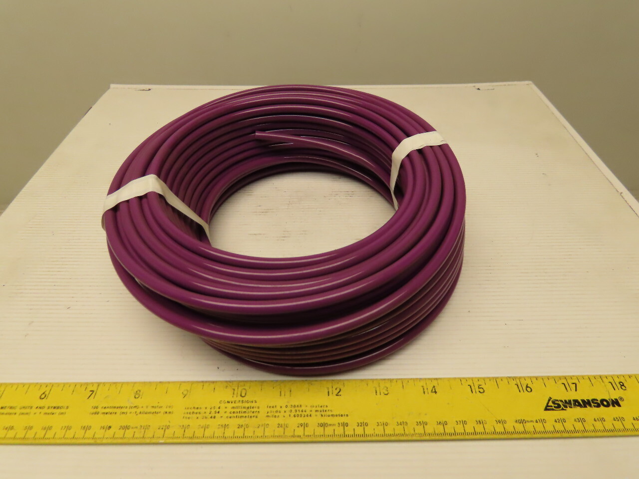 .170″ ID x .250″OD 1/4″ Purple Poly Airline Tube Air Hose Tubing .040″ Wall 100′