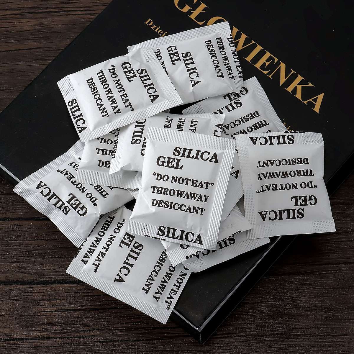 60Pcs 100Pcs 3g 5g Grams Silica Gel Desiccant Pack Moisture Absorber Reusable
