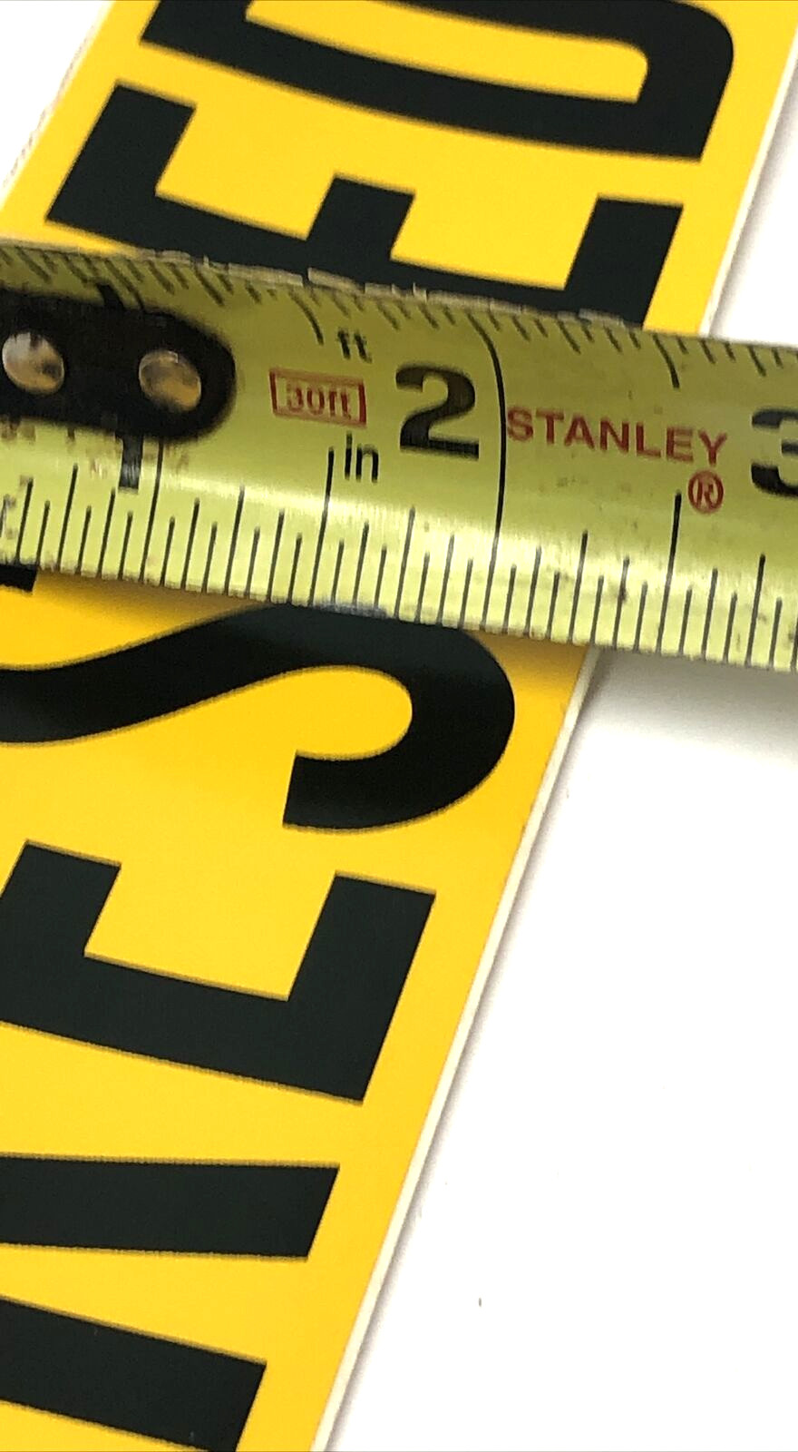 Brady “Compressed Air” Pipe Marker, 2.25×14”, Self Stick Vinyl, Lot of 5,New (Q)