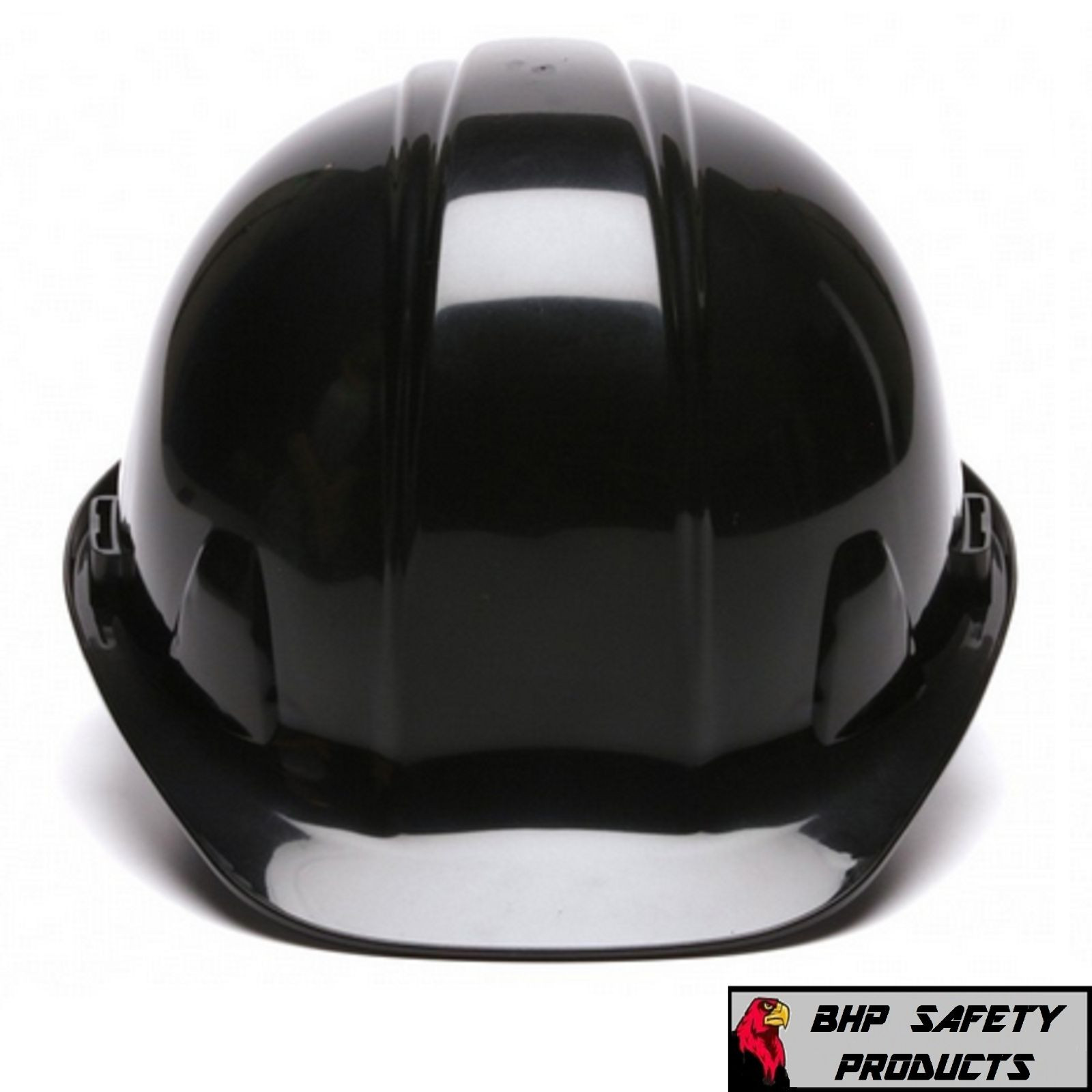 Pyramex Cap Style Hard Hat with 4 Point Ratchet Suspension, Black HP14111