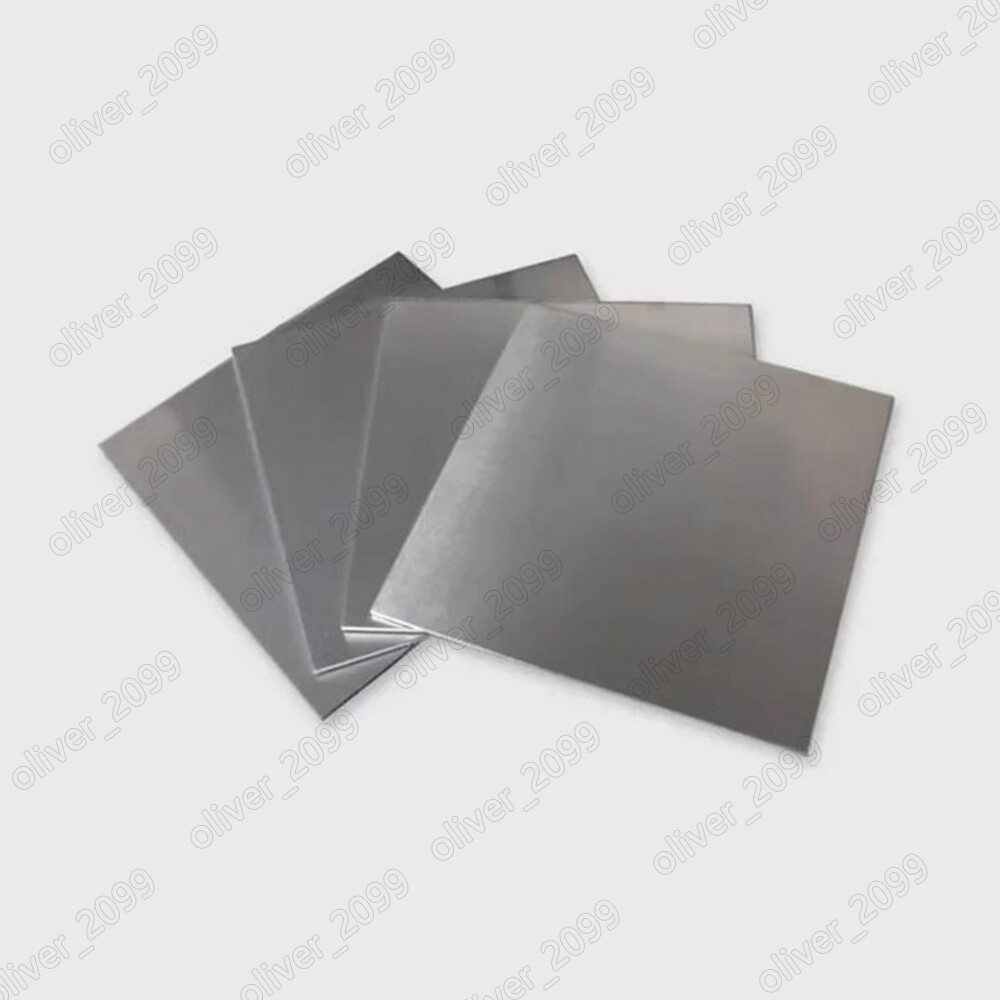 1pcs 99.99% High-Purity Pure Nickel Metal Sheet Plate 100×100
