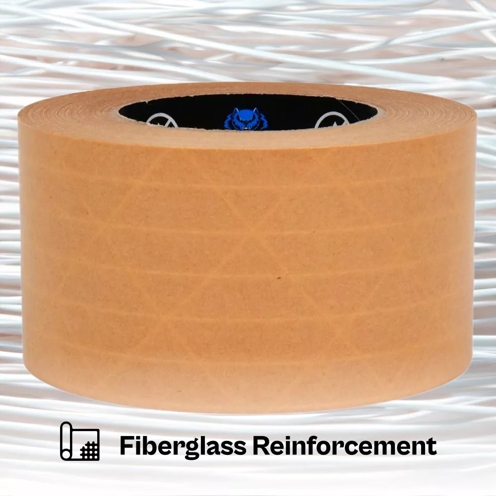 Self-Adhesive Kraft Tape, Shipping Moving Packaging Box Tape