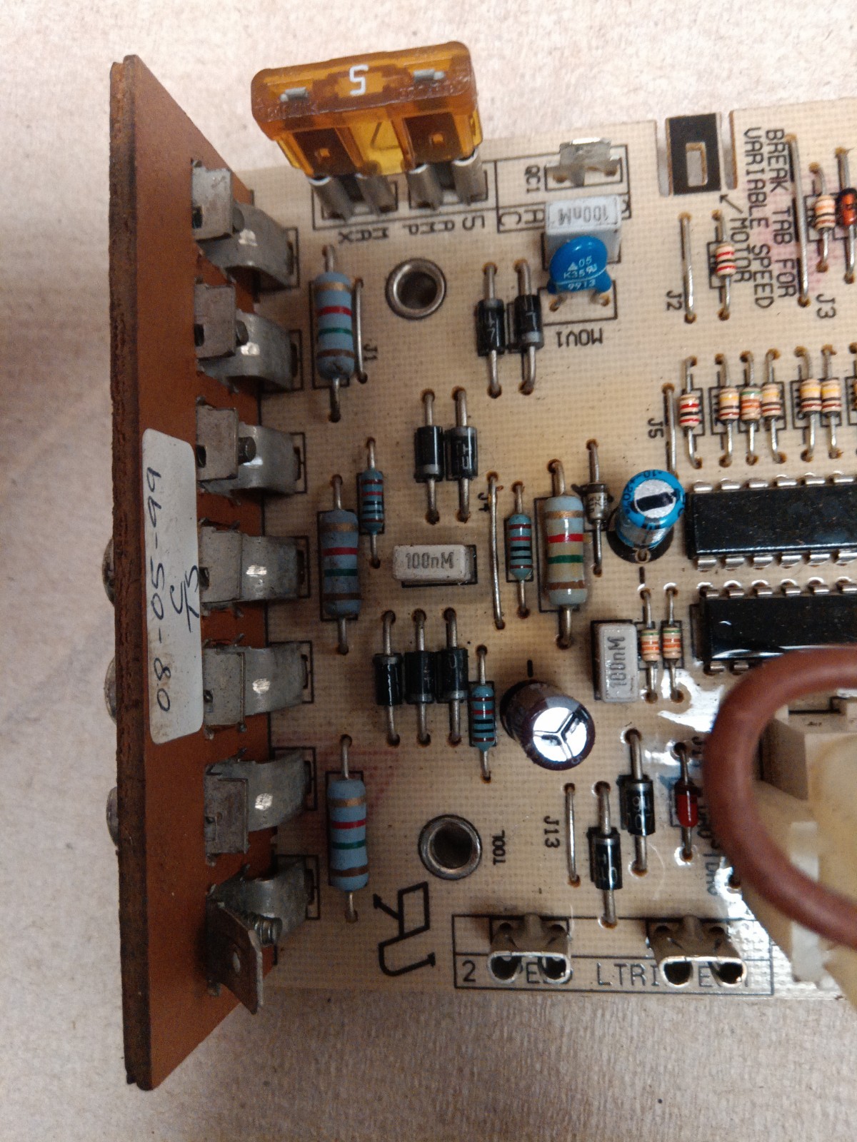 York Luxaire Coleman Furnace Control Circuit Board P/N 031-01264-001 – Inspected