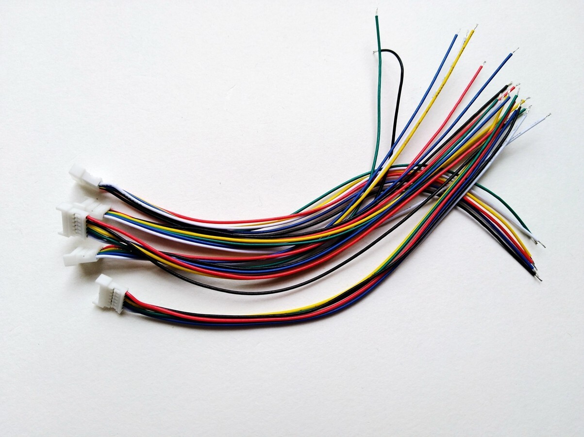 5 sets Micro JST 1.25mm 6-Pin Female + male Connector plug with Wire 30cm B211