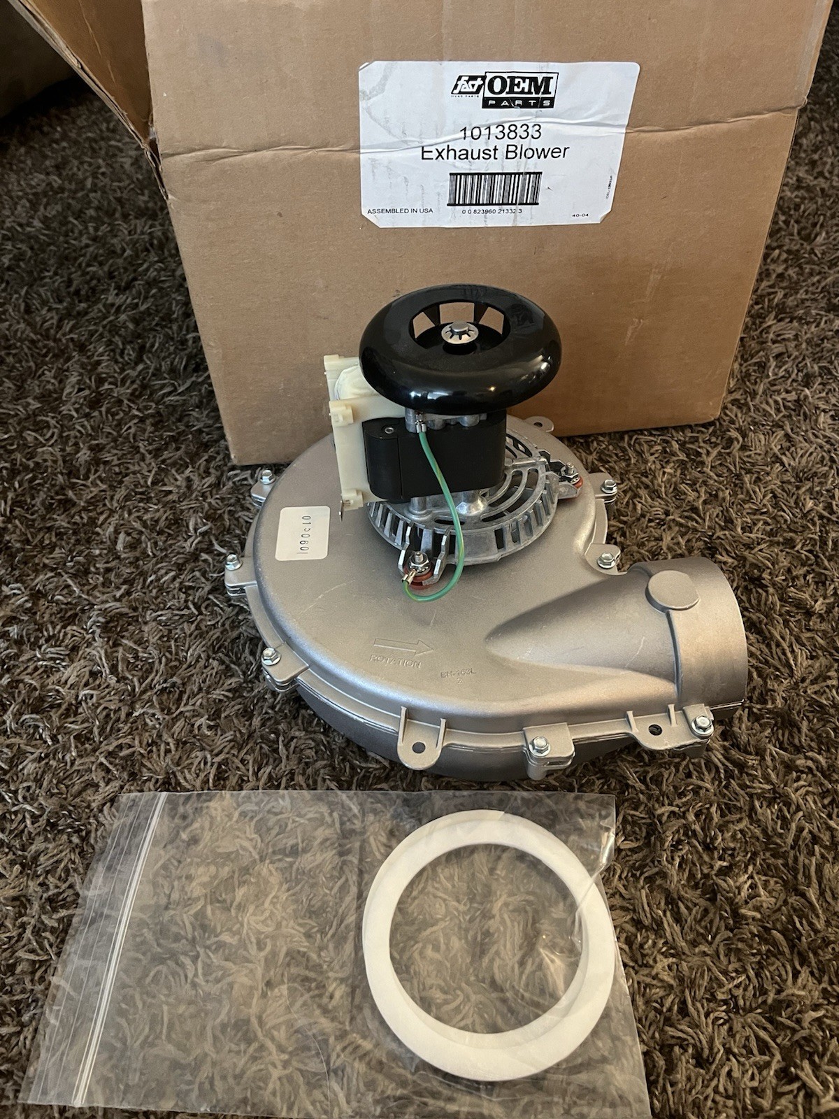 ICP 1013833 Inducer Motor Assembly, Jakel Inc.