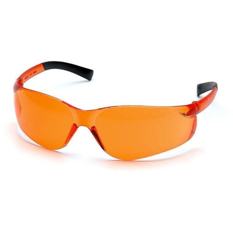 Pyramex Ztek Safety Glasses with Orange Lens