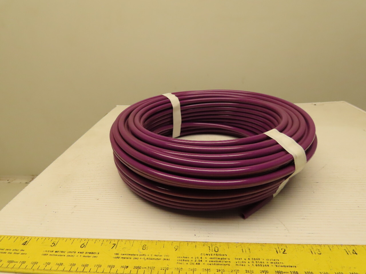 .170″ ID x .250″OD 1/4″ Purple Poly Airline Tube Air Hose Tubing .040″ Wall 100′