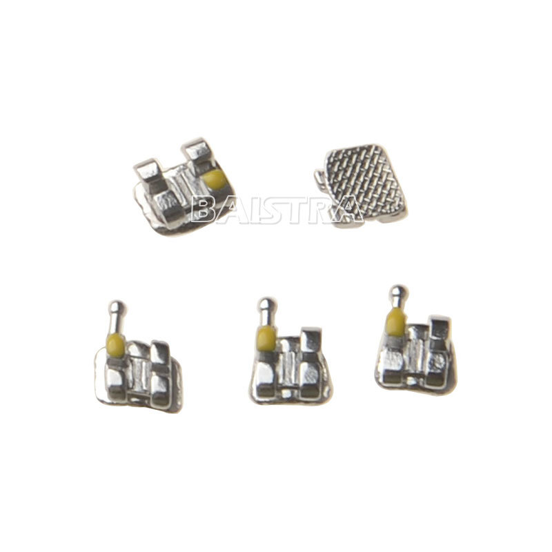 Dental Orthodontic Metal Bracket Braces Mini Standard Roth MBT 018 022 Hooks 345