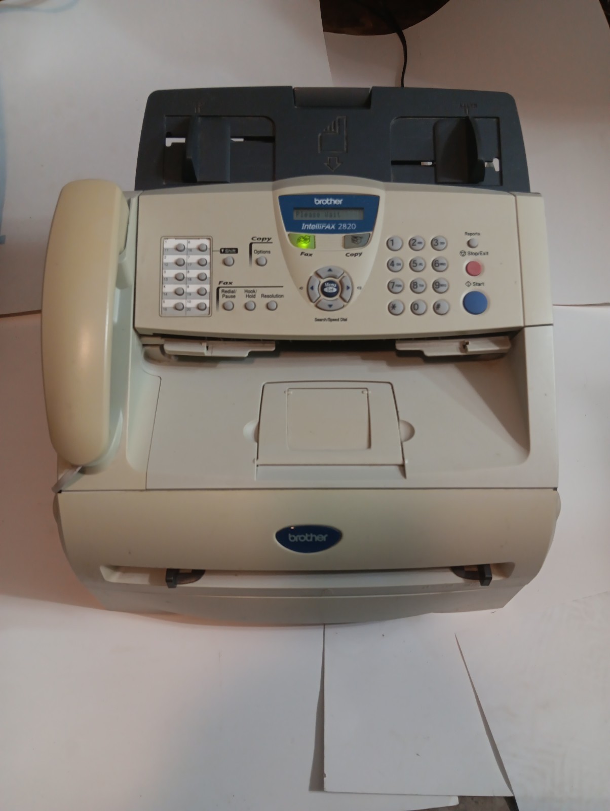 Brother IntelliFAX 2820 All in One Laser Fax Machine Printer Copier