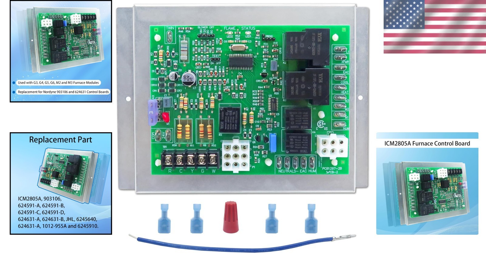 Upgraded Furnace Control Board Replacement-