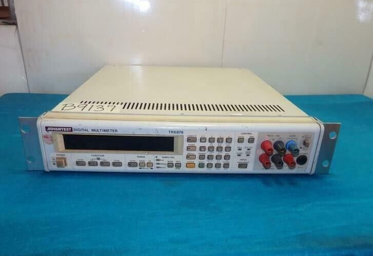 Advantest TR6878 Digital Multimeter 30 Days Warranty Expedited Shipping