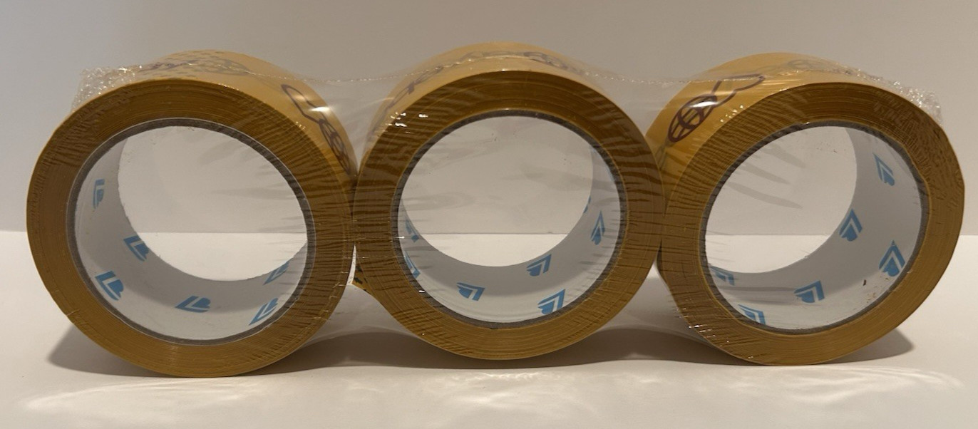 3 Roll Pack, Color eBay Branded Packing Tape, 2″ x 75 yards – Select your Color