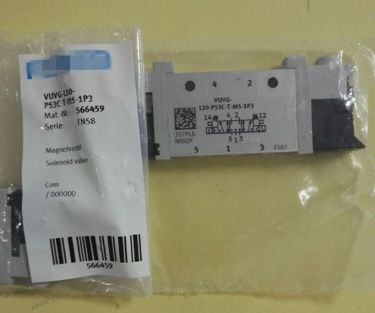 1PC FESTO VUVG-L10-P53C-T-M5-1P3 566459 Solenoid Valve VUVGL10P53CTM51P3 New