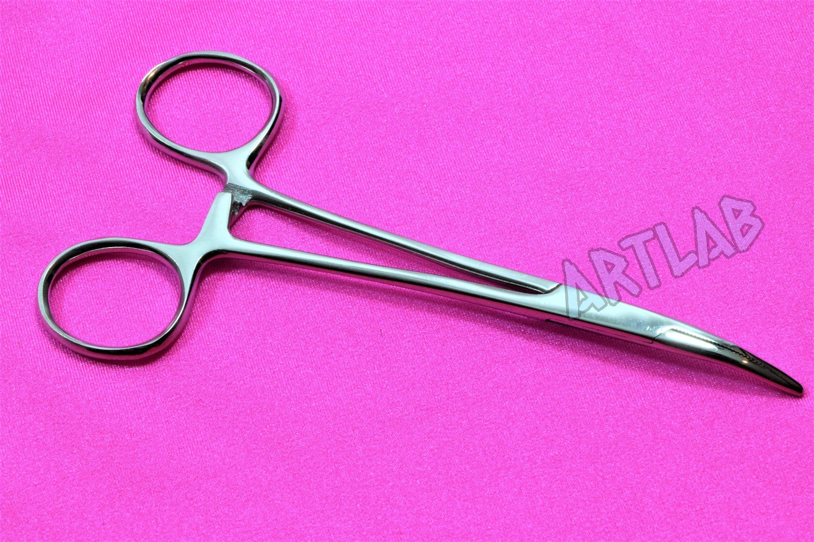 6 PC MOSQUITO HEMOSTAT FORCEPS 5.5″ CURVED STAINLESS STEEL SURGICAL MEDICAL