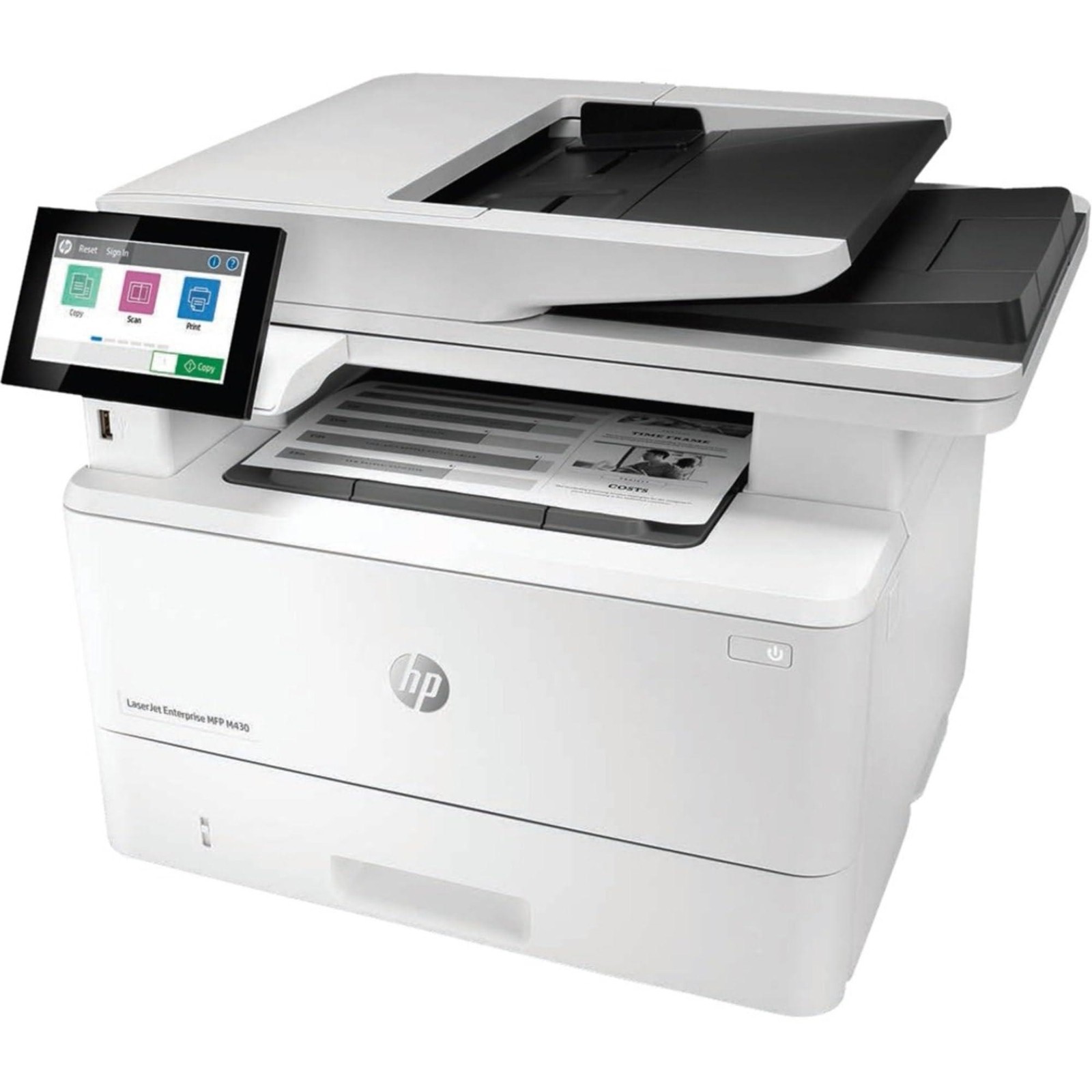 HP LaserJet Enterprise MFP M430f Monochrome All-in-One Printer with Built-in Eth