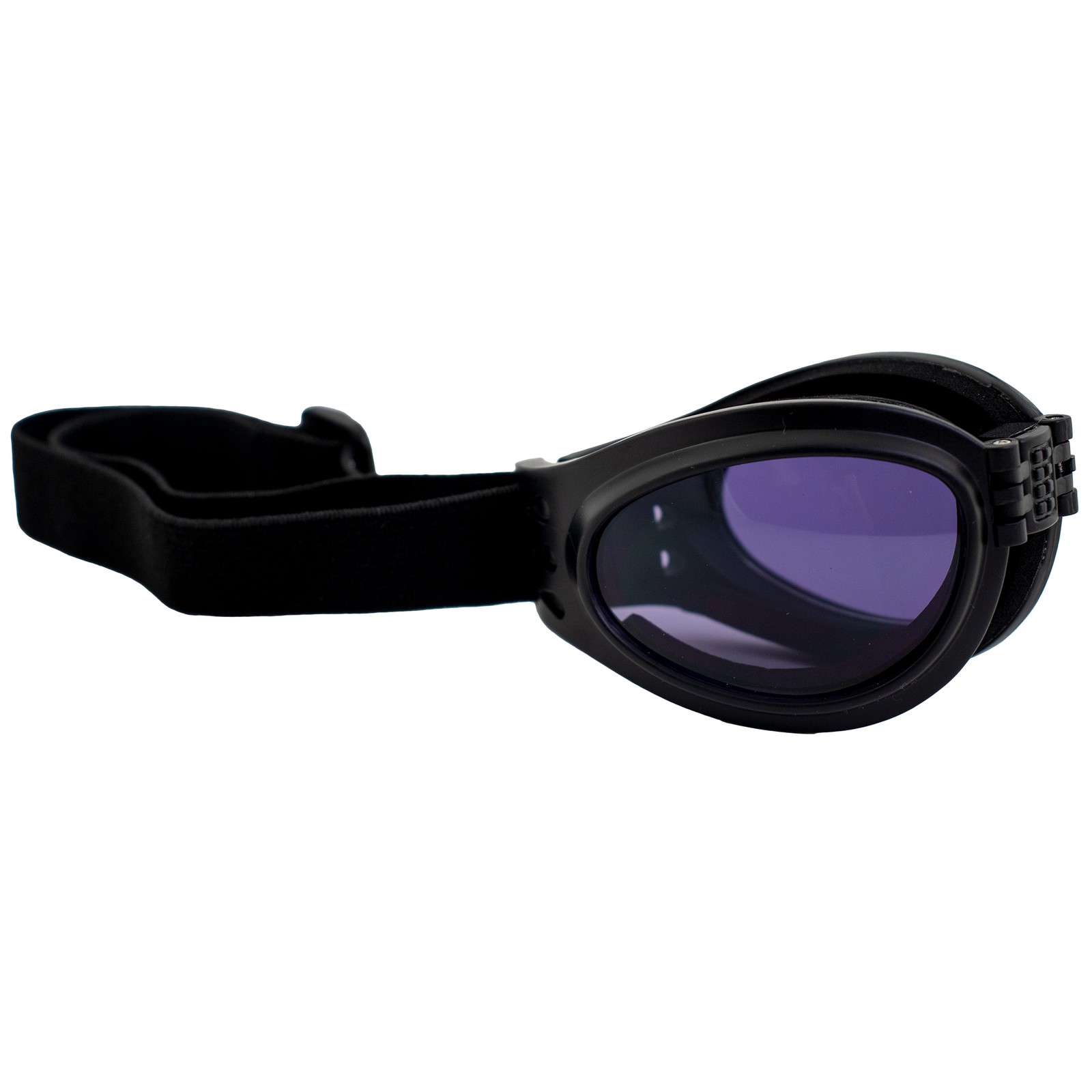 2 Pairs of Birdz Eyewear Parrot Black Padded Goggles Smoke & Purple Lenses