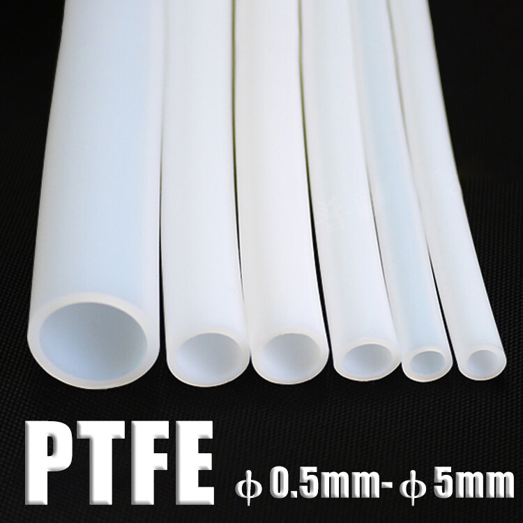 White PTFE Tubing Tube Pipe φ0.5mm-φ5mm 600V 200℃ HIGH TEMP Hose