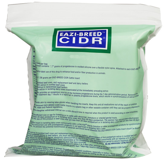 EAZI-BREED CIDR Sheep and Goat Devices (20 per pack) CIDRS