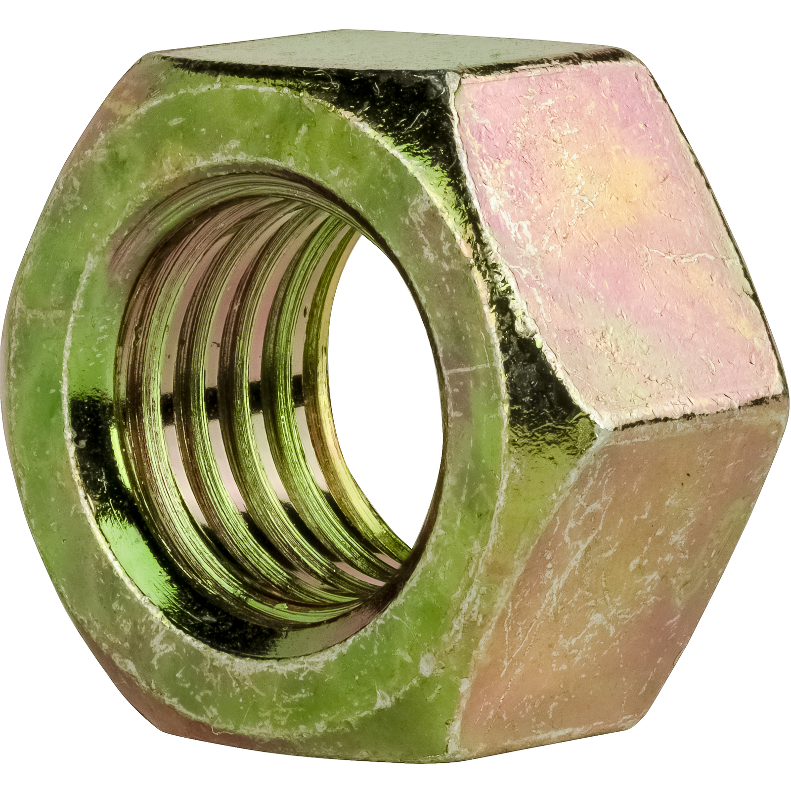 Grade 8 Finished Hex Nuts Yellow Chromate Steel All Sizes Available In Listing