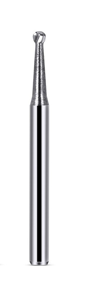 10 FG 2 Round Carbide Dental Burs High Speed Handpiece Friction Grip Drill Bits