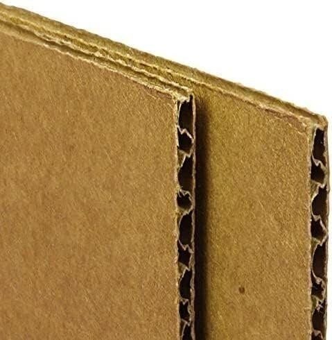200 8.5×11 Cardboard Corrugated Pads Inserts Filler Sheet 8.5 x 11
