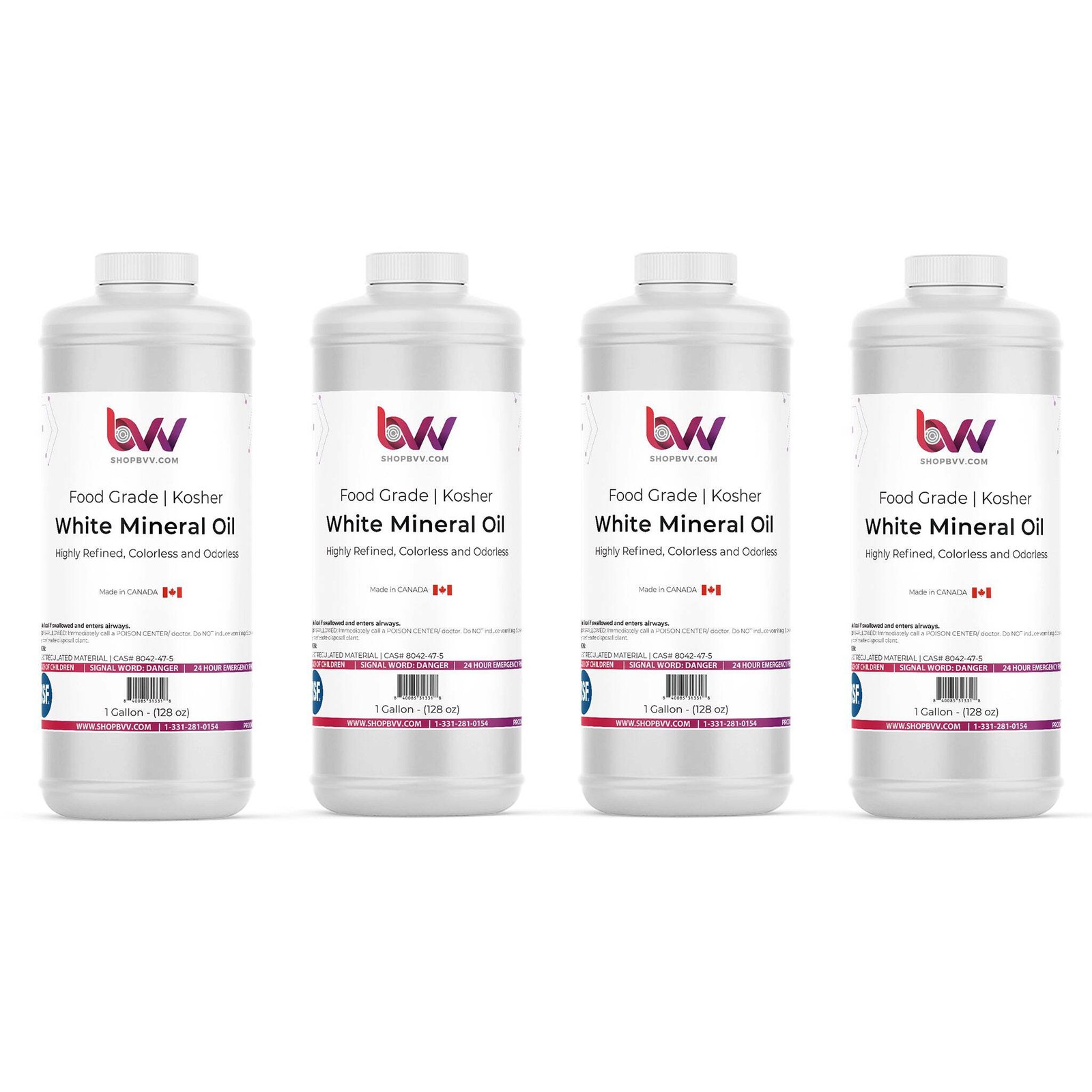BVV Mineral Oil 7 White “Clear” (USP/NF Food Grade)
