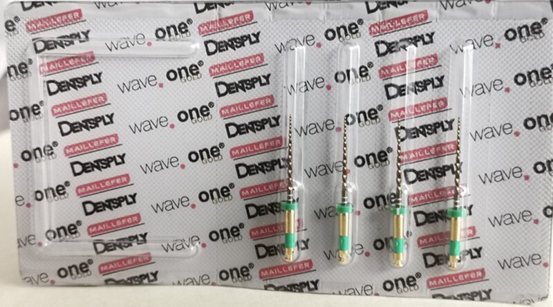 Waveone Gold Small, Primaly, Medium, Large File Dentsply 21mm, 25mm, 31mm 4files