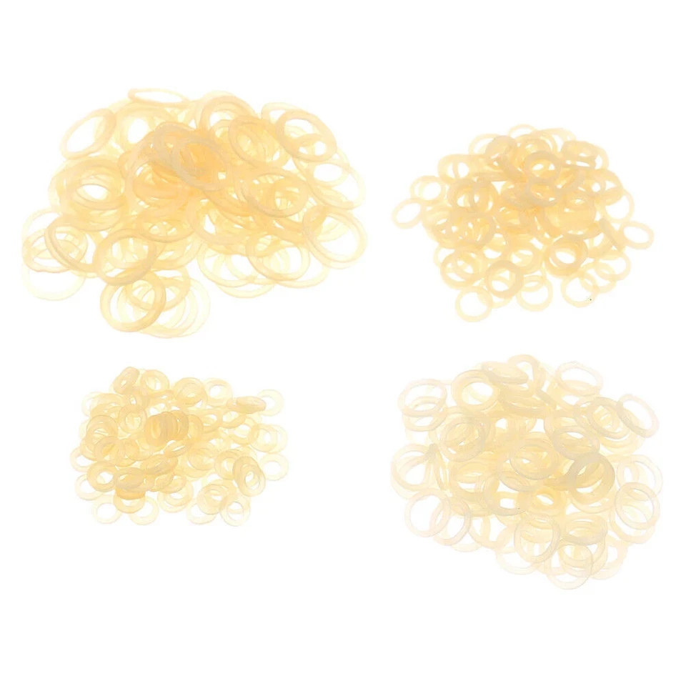 Dental Orthodontic Rubber Bands Elastics Latex Braces 15 Sizes 3.5 4.5 6.0 OZ