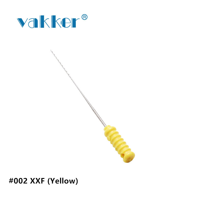 Vakker Dental Root Canal File Cleaning Barbed Broaches 00-06,21mm 25MM