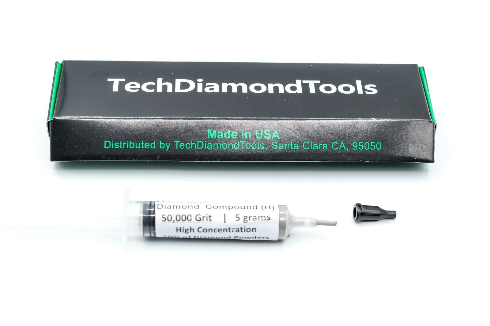 Diamond Polishing Paste 50,000 Grit 0-0.5 Micron (H) 50% Concentration 5 grams