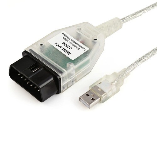 Mini Vci For Toyota TIS Techstream V18.00.008 FTDI FT232RL OBD2 Diagnostic Cable