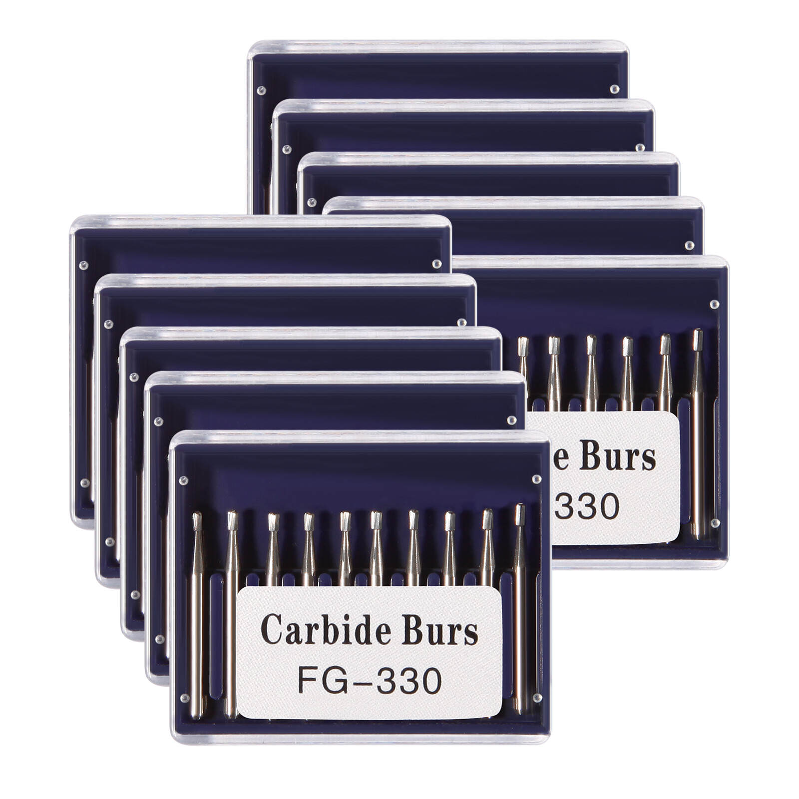 Dental Carbide Burs Tungsten Steel Bur FG # 330 Pear for High Speed Handpiece OR