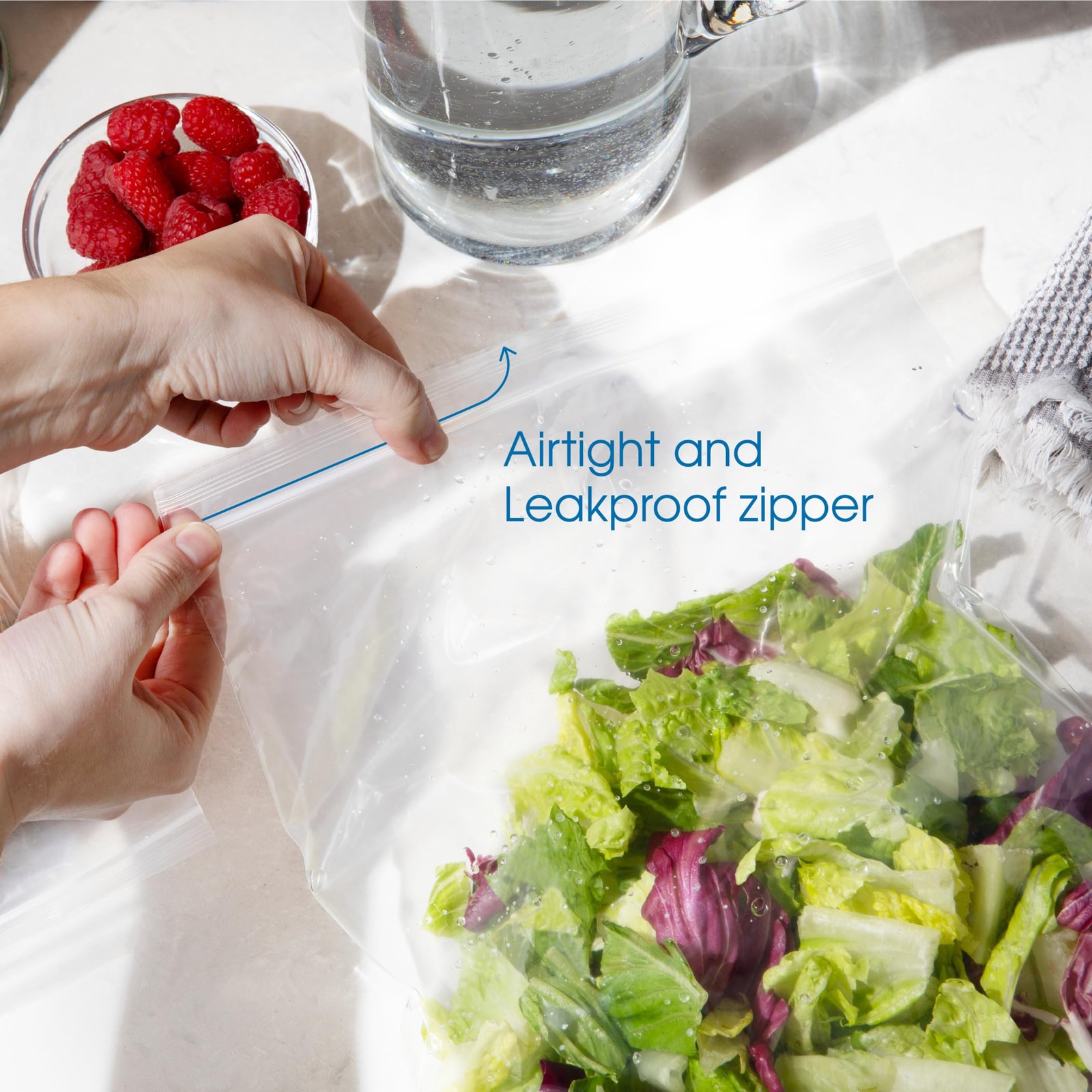 – 2” X 3” (1000 Count) 2 Mil Clear Reclosable Zip Plastic Poly Bags with Rese…