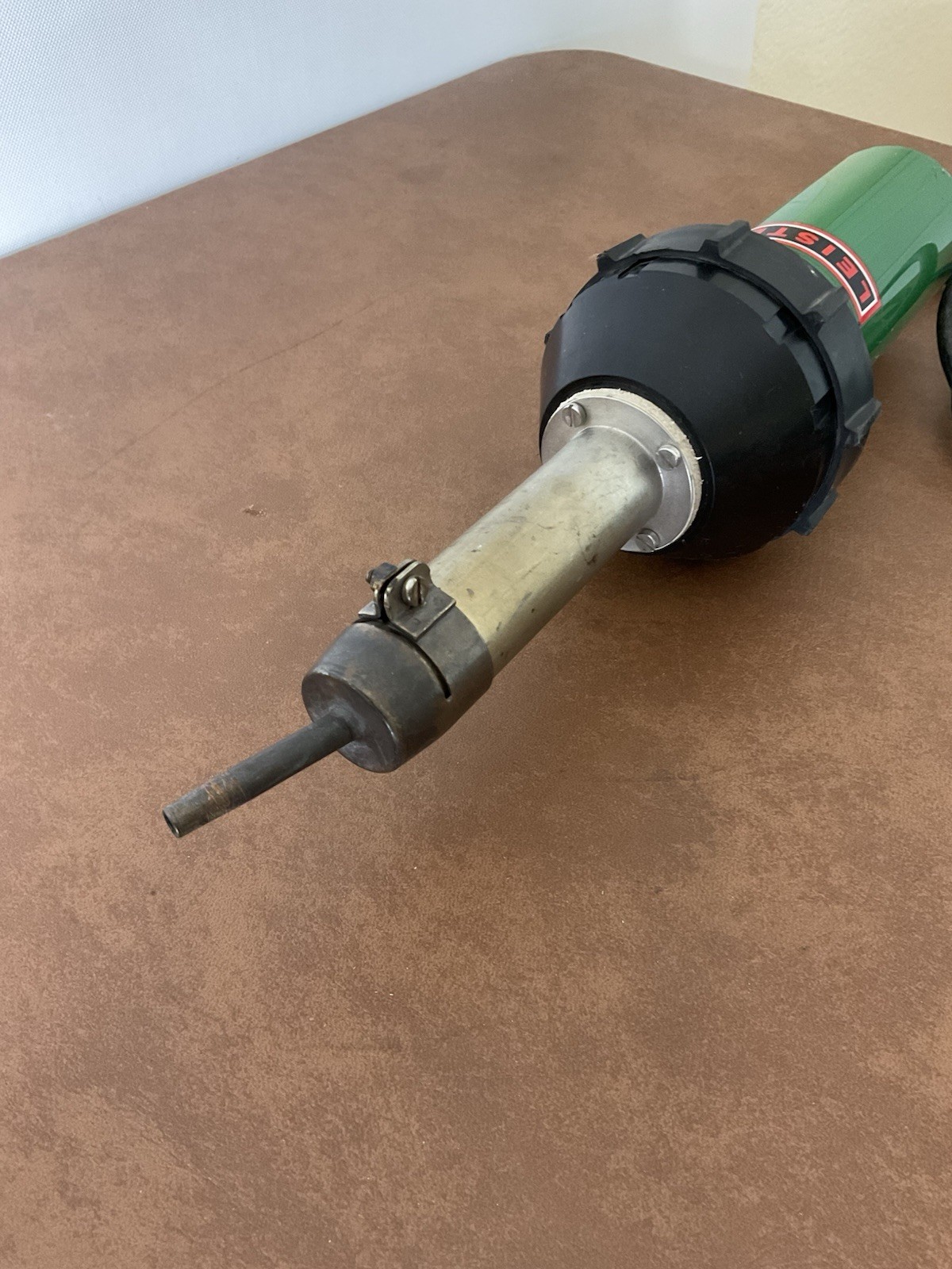 LEISTER Triac Electric Corded 1460W Hot Air Welding Tool Extra Tip Switzerland