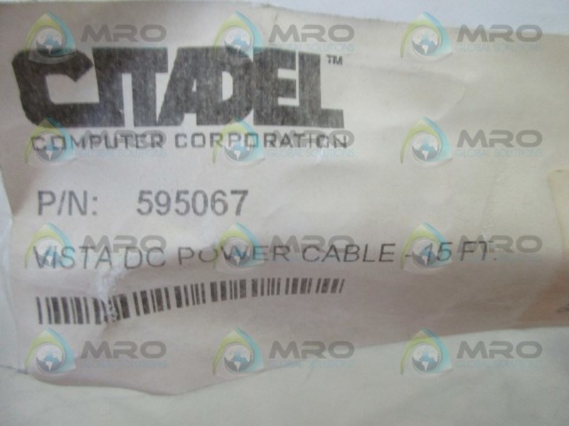 CITADEL 595067 VISTA DC POWER CABLE NSMP