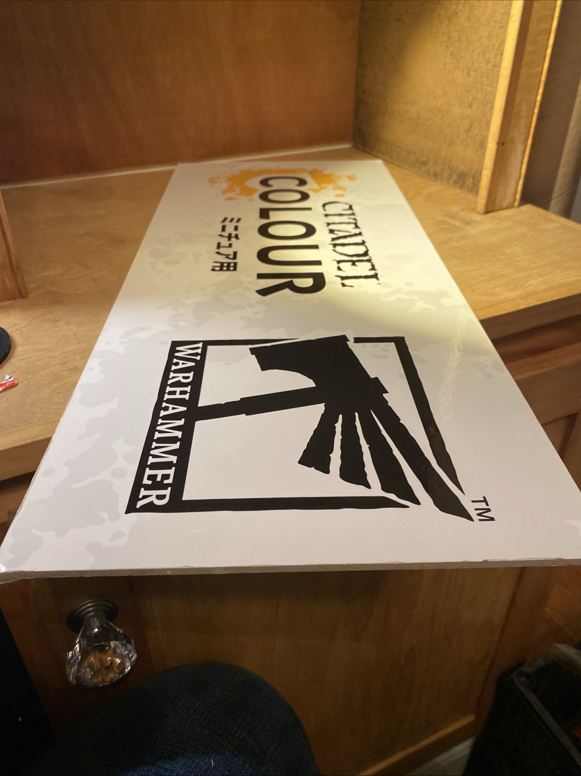Citadel Colour WARHAMMER Sign – Hardboard