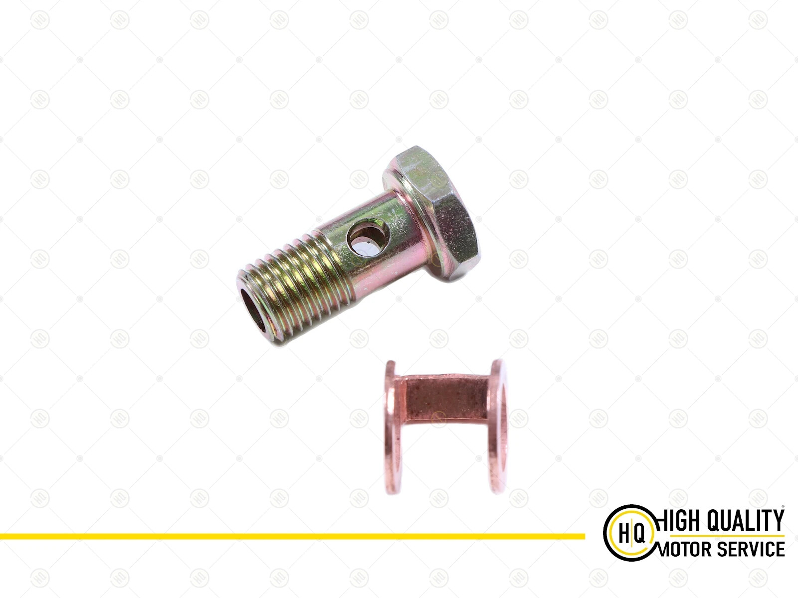 Banjo Bolt or Fuel Bolt, with Washer For Deutz 01119231, 8MM, 21MM.