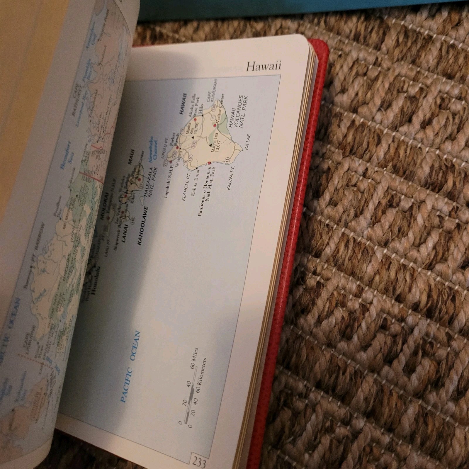 Tiffany & Co. THE UNITED STATES Travel Journal Red Leather WITH BOX
