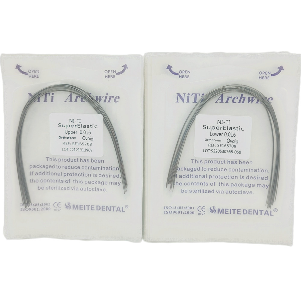 Dental Orthodontic Super Elastic Niti Arch Wire Round 012-020 UPPER LOWER