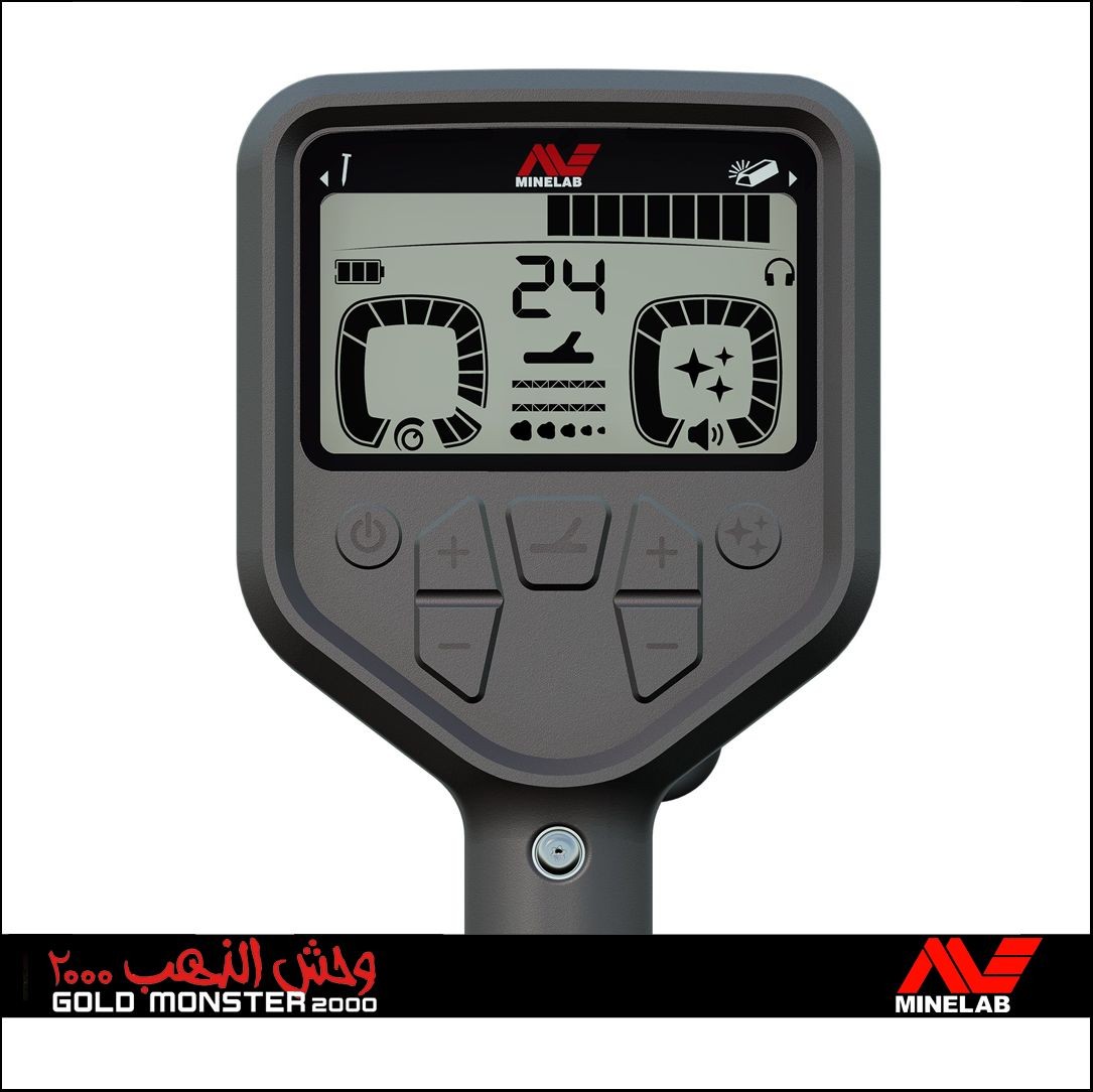 METAL DETECTOR GOLD MONSTER 2000 MINELAB PIASTRA 5″ RICERCA ORO PULSE INDUCTION