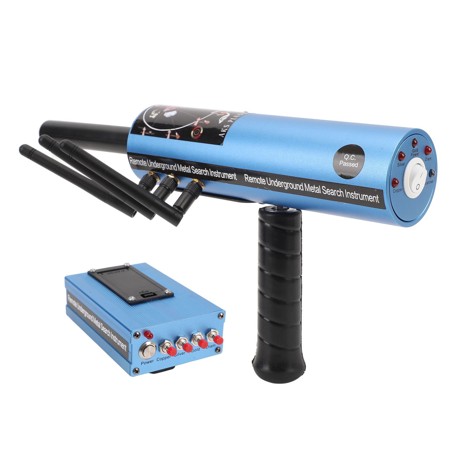 Metal Detector Stable Performance Gold Silver Copper Stone Detector with Transm