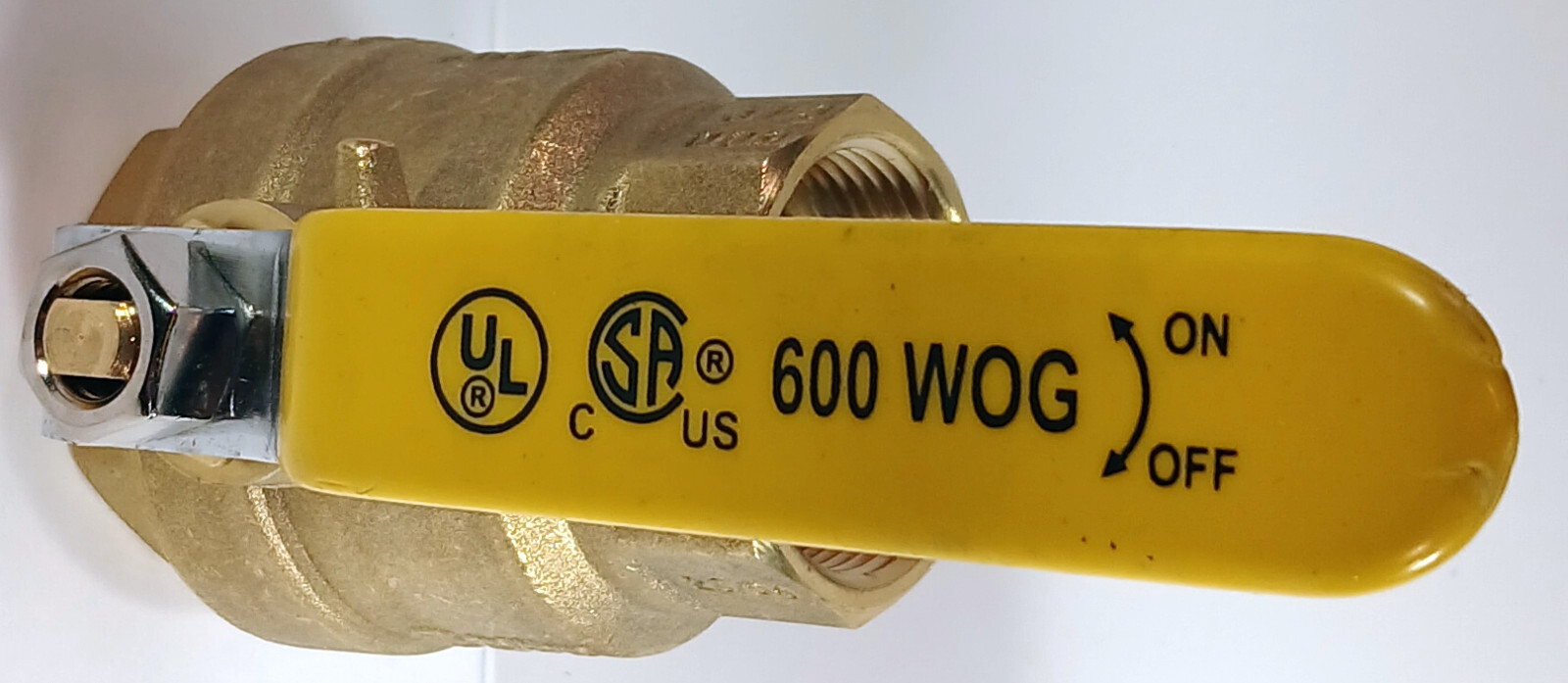 1 NEW UNBRANDED 5G125G 600WOG/250PSI BRS 1 ½” GAS BALL VALVE NNB **MAKE OFFER**