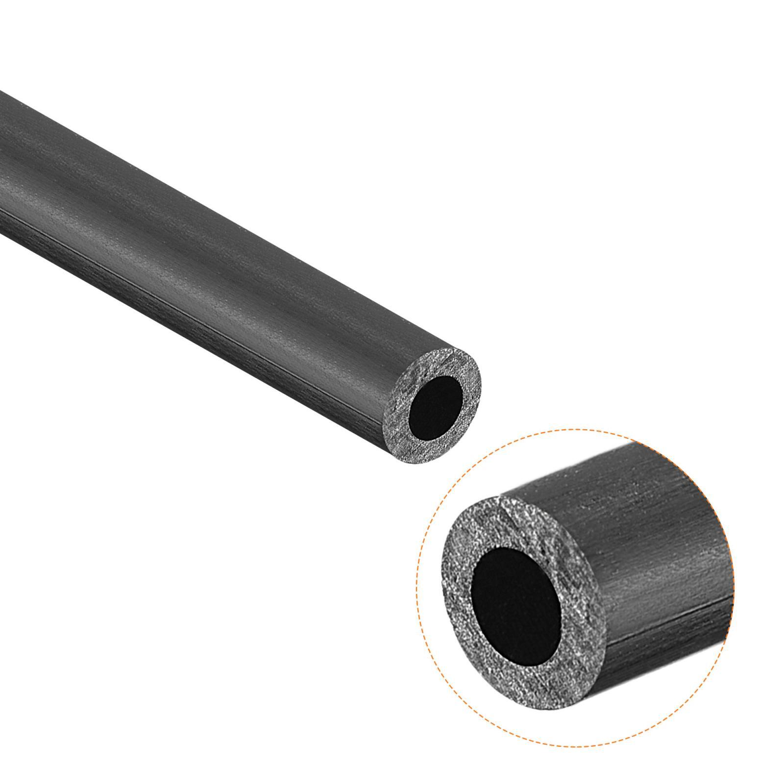 8pcs Carbon Fiber Round Tube 4mm x 2mm x 420mm for RC Airplane Quadcopter