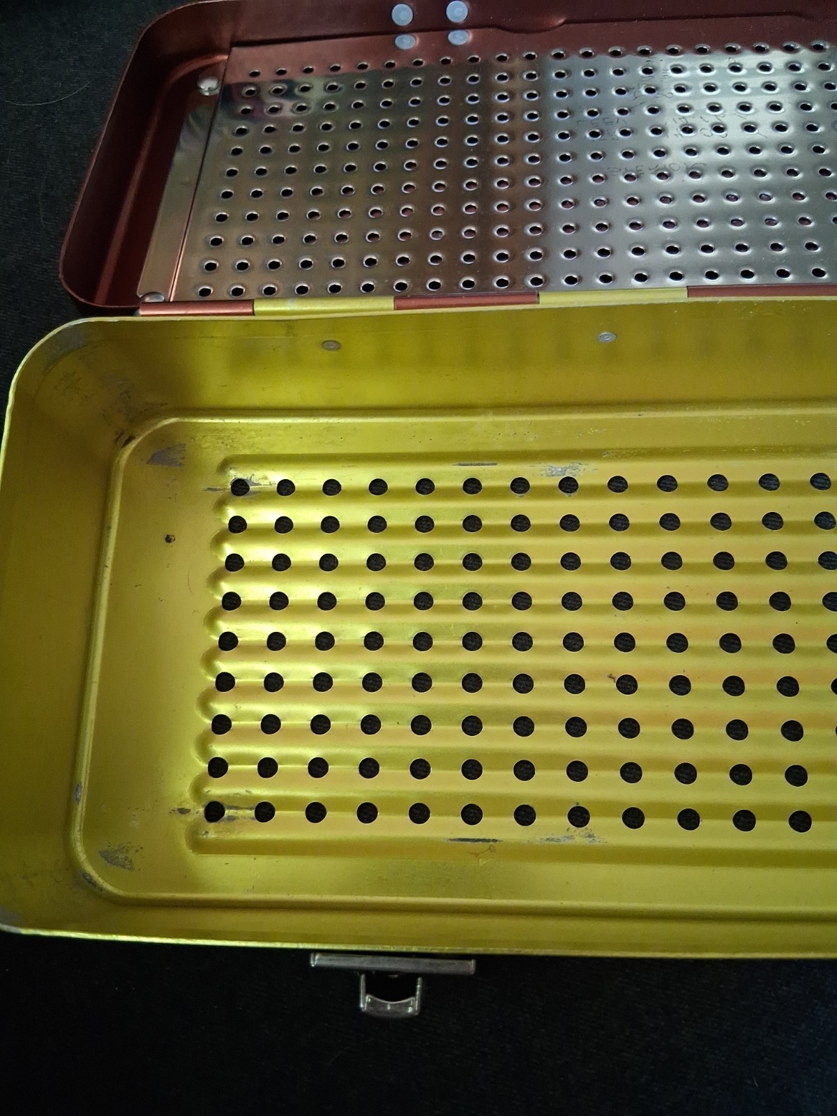 Empty Instrument Sterilization Tray SYNTHES Switzerland Size 12″x5″