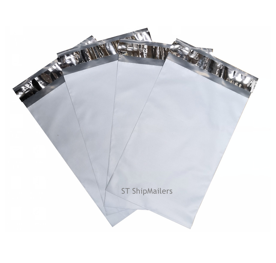 9X12 White Poly Mailer Self Sealing Shipping Envelopes Bags 2.0Mil 9”X12” PM#3