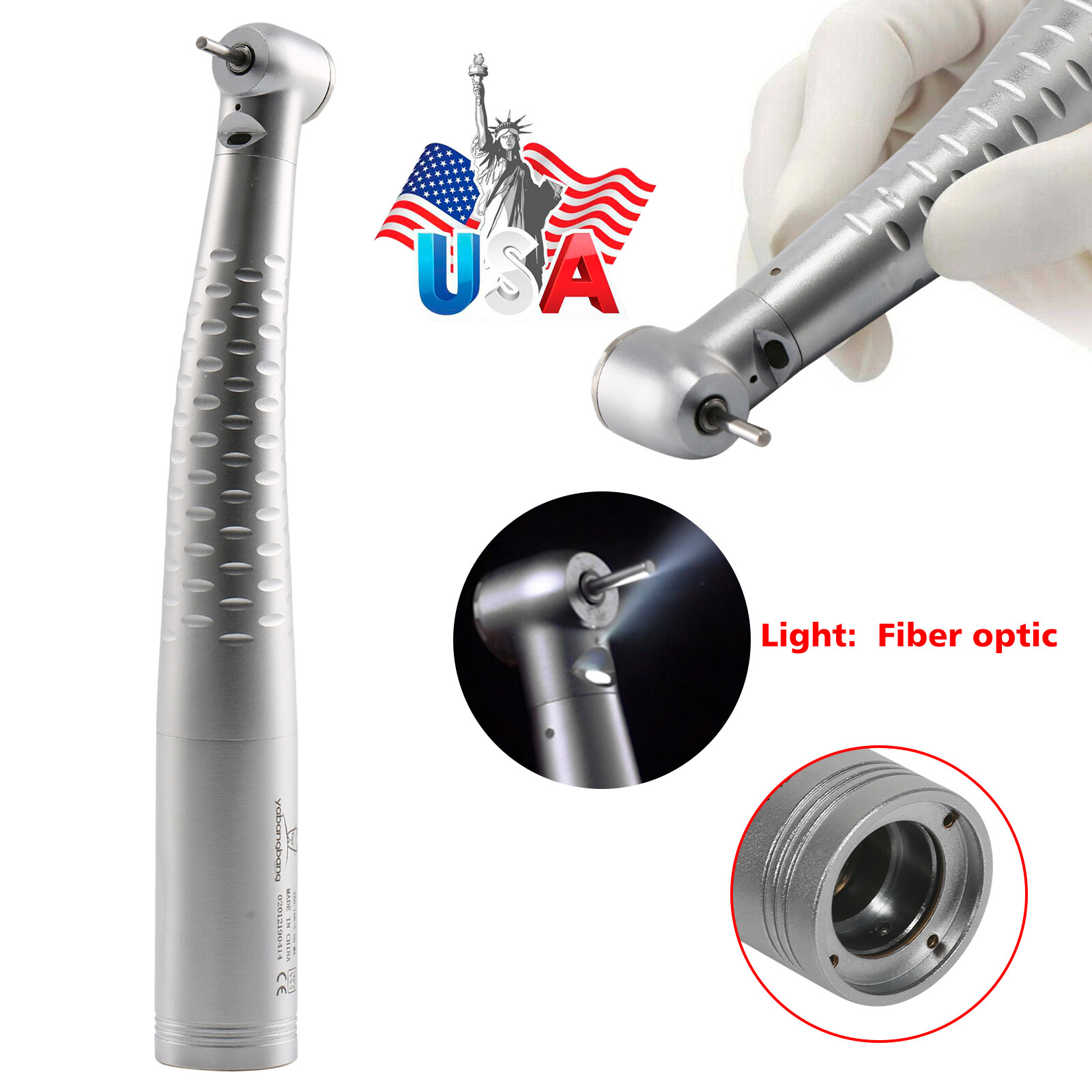 Dental Fiber Optic High Speed Handpiece Multiflex Lux Coupler 4/6 Hole Fit KaVo