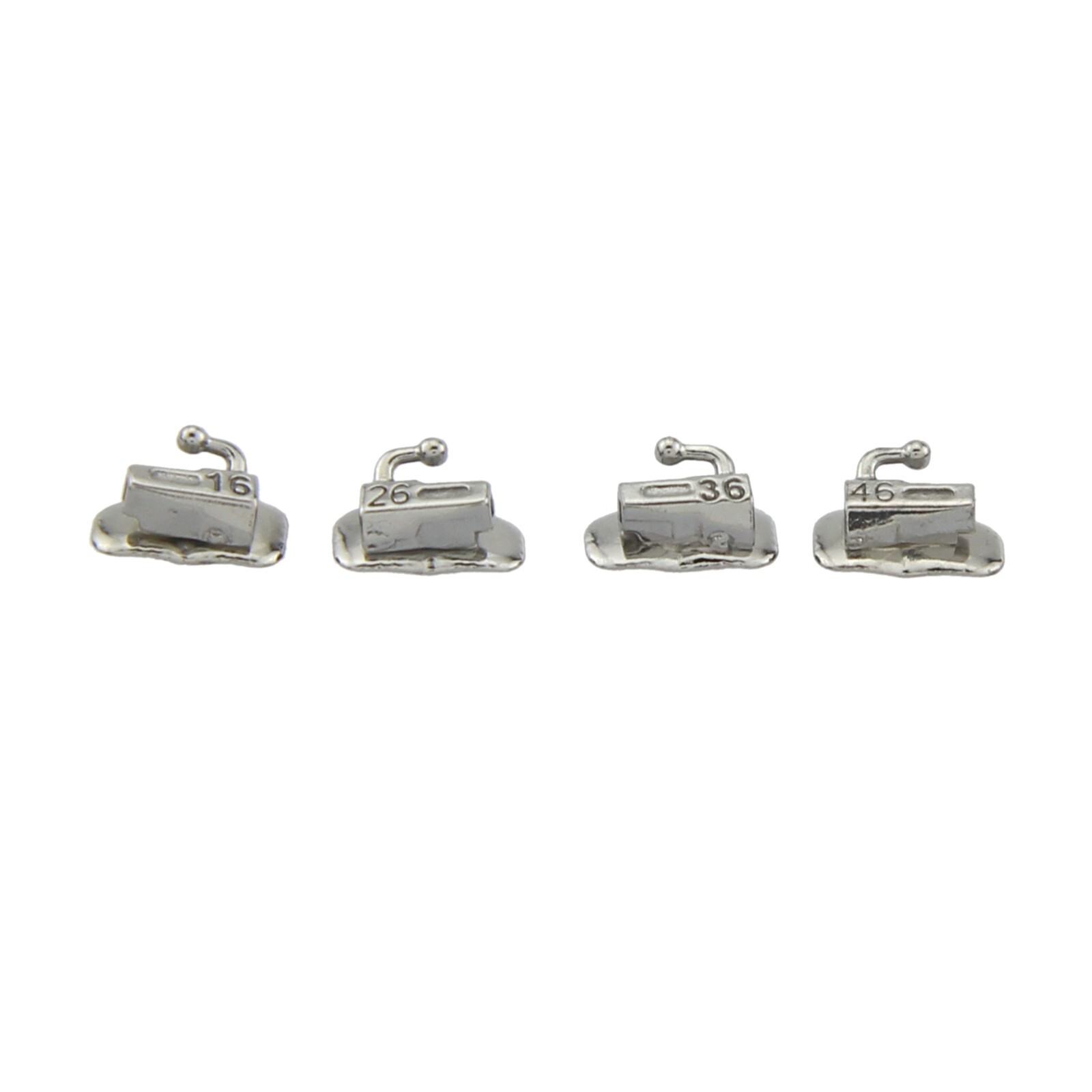 tubos de ortodoncia Dental Orthodontic Buccal Tube 1st 2nd Molar MBT Roth 022