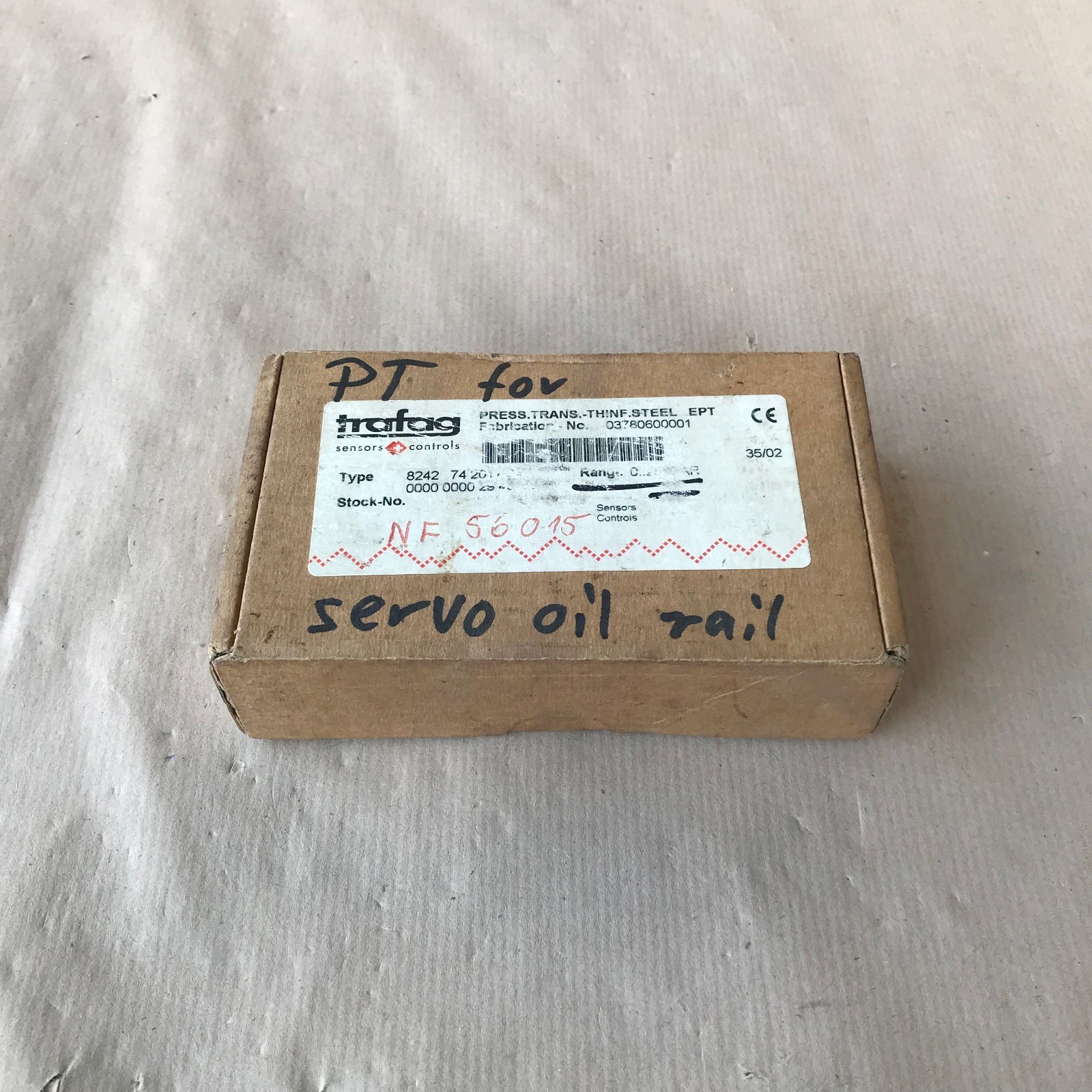 TRAFAG 8242.74.2017 PRESSURE TRANSMITTER