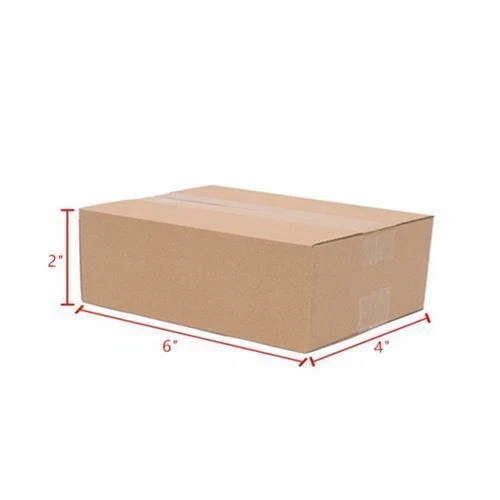 100 6x4x2 Corrugated Box Packaging Shipping Packing Mailer Carton