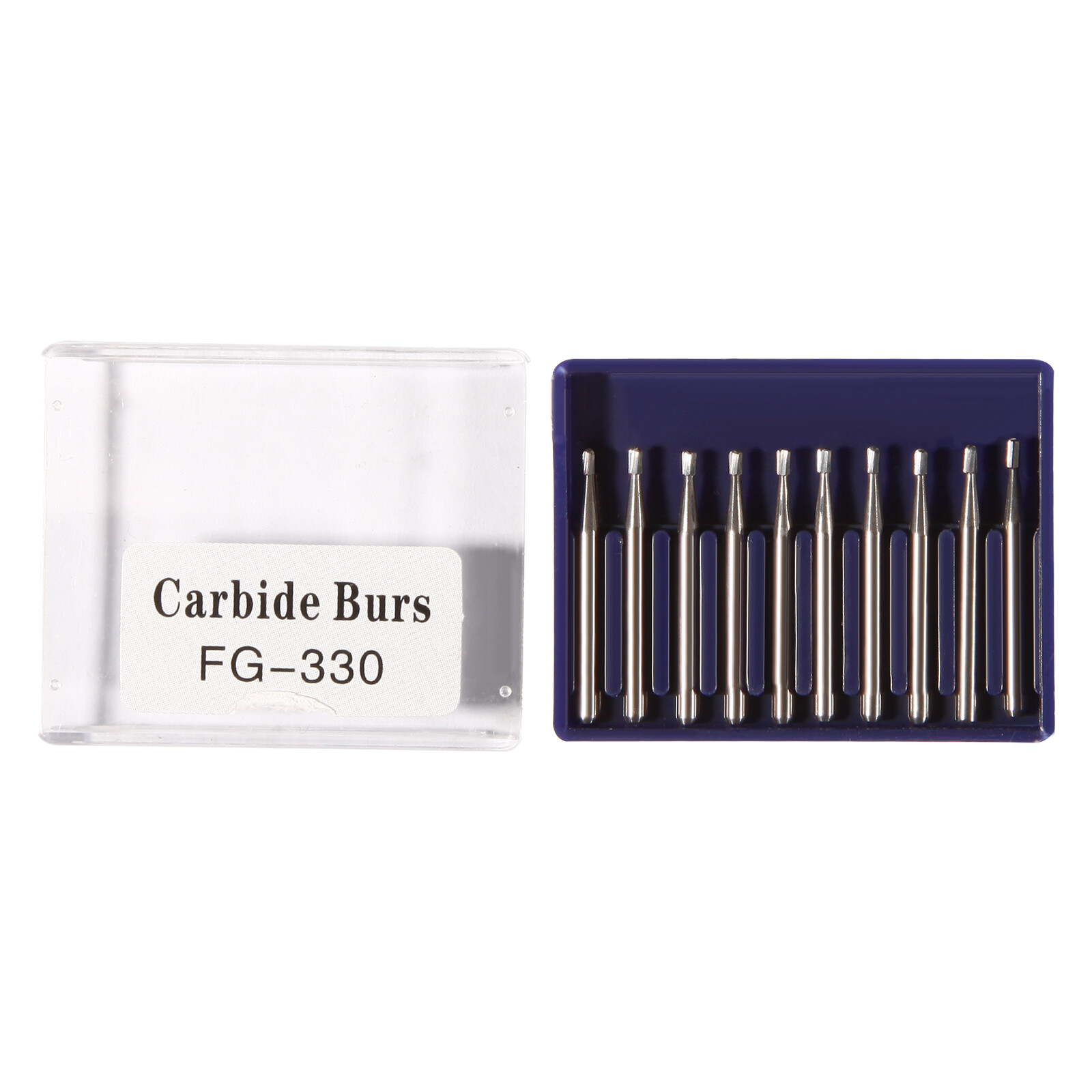 Dental Carbide Burs Tungsten Steel Bur FG # 330 Pear for High Speed Handpiece to